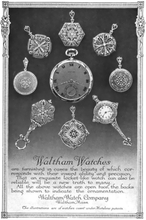 300px-Waltham_Watch_Company_advertisement,_1913